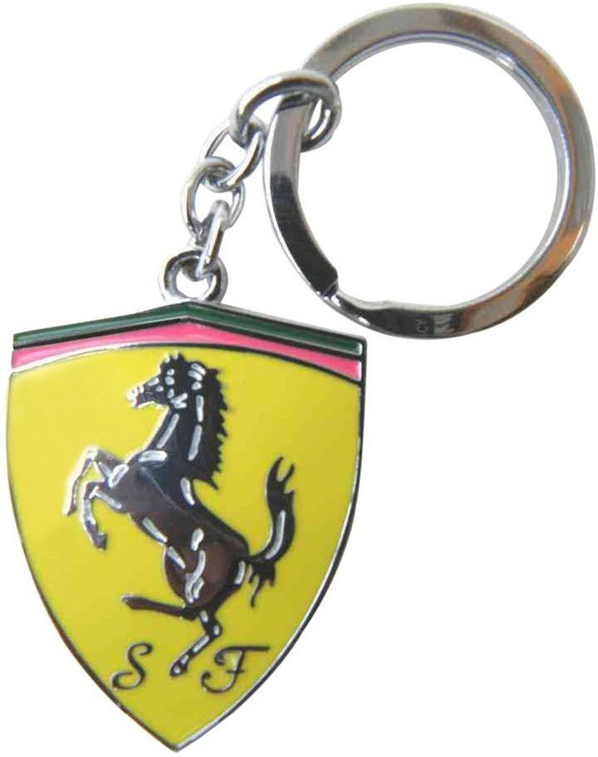 GCT Ferrari Logo Metal Key Chain